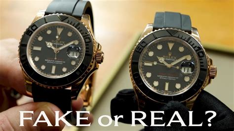 rolex yachtmaster 2 gold fake|how to spot real rolex.